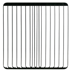 For Galaxy A6 (2018) / A600 10pcs Front Housing Adhesive