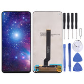 Original PLS TFT Material LCD Screen and Digitizer Full Assembly for Galaxy A60