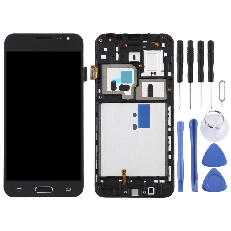 TFT Material LCD Screen and Digitizer Full Assembly with Frame for Galaxy J3 (2016) / J320F TFT Material LCD Screen and Digitizer Full Assembly with Frame for Galaxy J3 (2016) / J320F