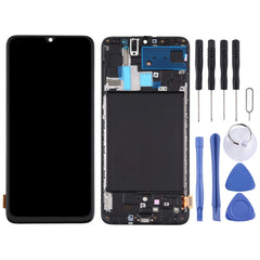 TFT Material LCD Screen and Digitizer Full Assembly With Frame for Samsung Galaxy A70 (Not Supporting Fingerprint Identification)