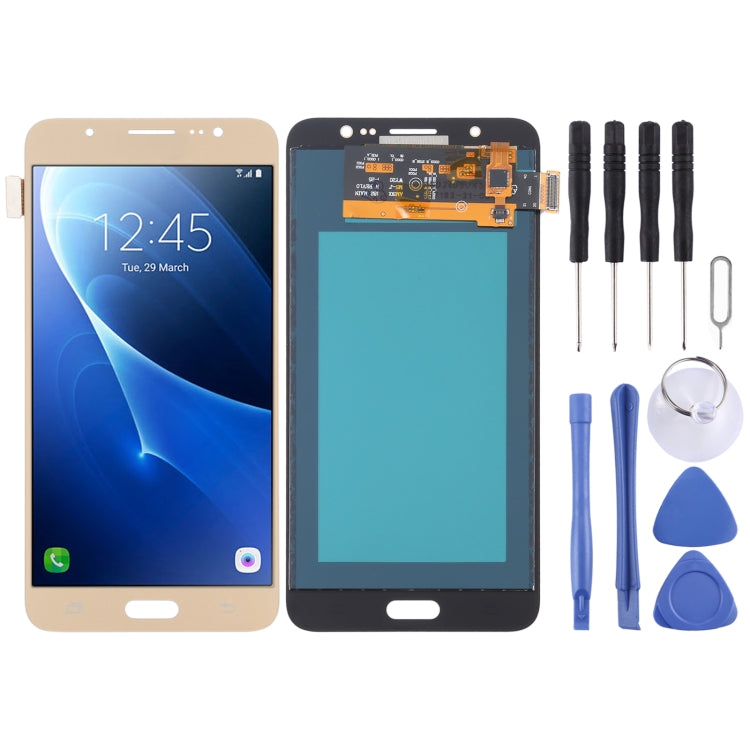 TFT Material LCD Screen and Digitizer Full Assembly for Galaxy J7 (2016) / On 8, J710F / J710FN / J710M / J710MN / J7108 TFT Material LCD Screen and Digitizer Full Assembly for Galaxy J7 (2016) / On 8, J710F / J710FN / J710M / J710MN / J7108