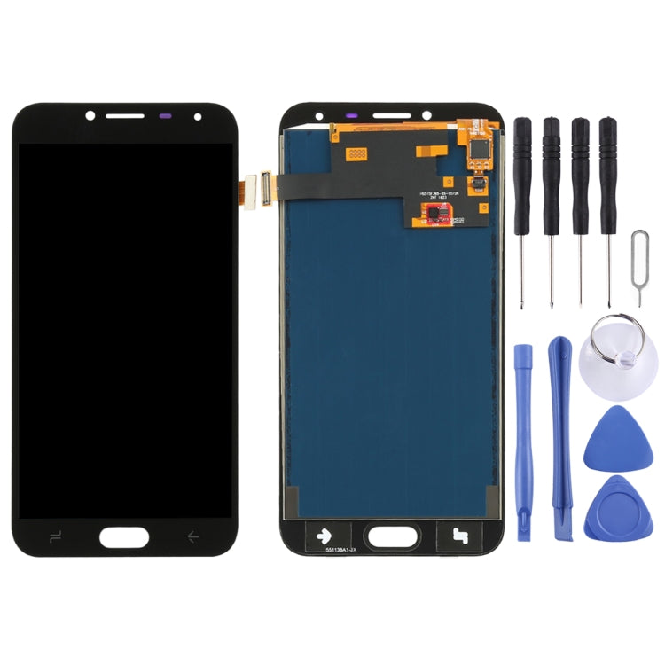 LCD Screen and Digitizer Full Assembly (TFT Material) for Galaxy J4, J400F/DS, J400G/DS LCD Screen and Digitizer Full Assembly (TFT Material) for Galaxy J4, J400F/DS, J400G/DS