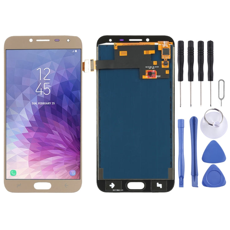 LCD Screen and Digitizer Full Assembly (TFT Material) for Galaxy J4, J400F/DS, J400G/DS LCD Screen and Digitizer Full Assembly (TFT Material) for Galaxy J4, J400F/DS, J400G/DS