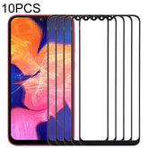 For Samsung Galaxy A10 10pcs Front Screen Outer Glass Lens