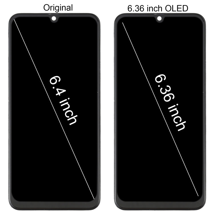 6.36 inch OLED Material LCD Screen and Digitizer Full Assembly with Frame for Samsung Galaxy M21 SM-M215 6.36 inch OLED Material LCD Screen and Digitizer Full Assembly with Frame for Samsung Galaxy M21 SM-M215
