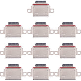 10pcs Charging Port Connector for Samsung Galaxy Note20 Ultra / Note20 Ultra 5G SM-N985F, SM-N985F/DS, SM-N986B, SM-N986B/DS, SM-N986U, SM-N986U1, SM-N986W, SM-N9860, SM-N986N