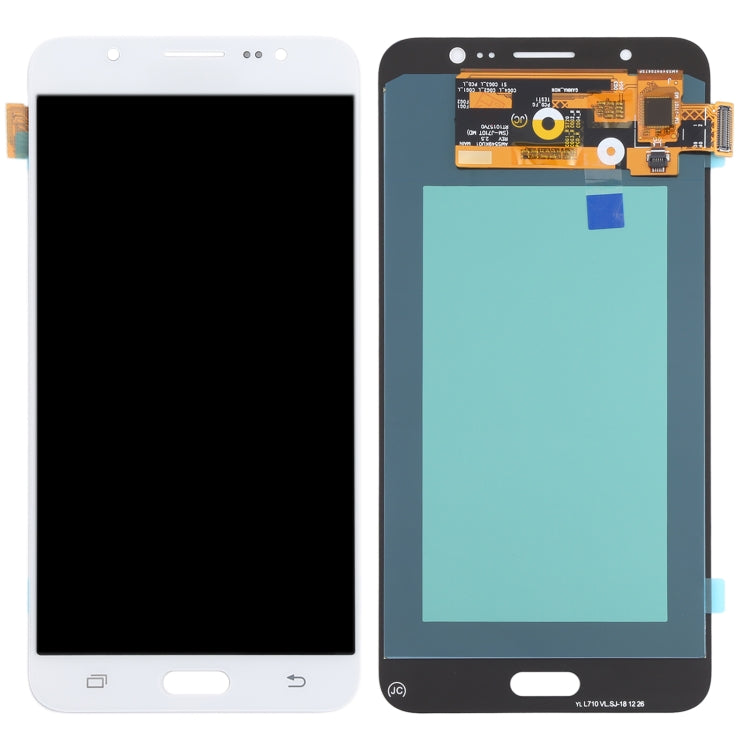 OLED Material LCD Screen and Digitizer Full Assembly for Samsung Galaxy J7 (2016) SM-J710 OLED Material LCD Screen and Digitizer Full Assembly for Samsung Galaxy J7 (2016) SM-J710