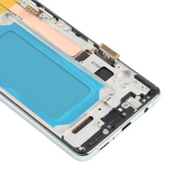 For Samsung Galaxy S10+ SM-G975F 6.38 inch TFT LCD Screen Digitizer Full Assembly with Frame, Not Supporting Fingerprint Identification