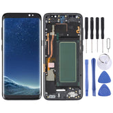 5.7 inch OLED LCD Screen For Samsung Galaxy S8 SM-G950 Digitizer Full Assembly with Frame, For Samsung Galaxy S8