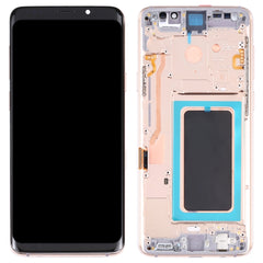 Super AMOLED Material LCD Screen and Digitizer Full Assembly with Frame for Galaxy S9+ / G965F / G965F / DS / G965U / G965W / G9650