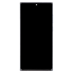 For Samsung Galaxy S22 Ultra 5G SM-S908U US Edition OLED LCD Screen Digitizer Full Assembly with Frame