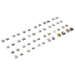 240pcs Micro USB Charging Port Connector for Samsung/Moto/SONY/HTC/ZTE/Huawei/Xiaomi/Lenovo ect, Micro USB
