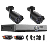 A2B5 720P 1.0 Mega Pixel 2 x Bullet AHD Cameras AHD DVR Kit, Support Night Vision / Motion Detection, IR Distance: 20m, A2B5 Kit