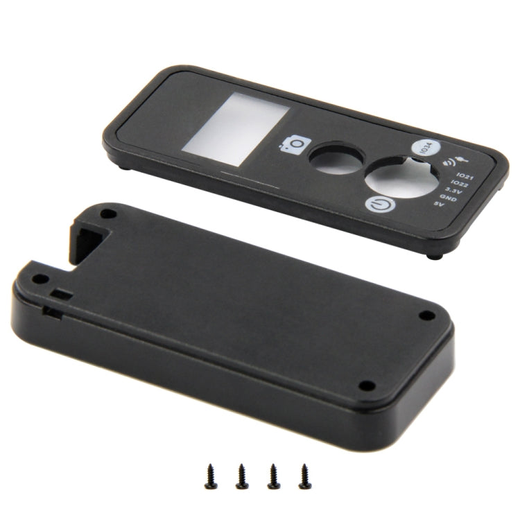 Estuche de PVC negro TTGO para módulo TTGO T-Camera ESP32 WROVER y PSRAM, estuche de PVC negro Estuche de PVC negro TTGO para módulo TTGO T-Camera ESP32 WROVER y PSRAM, estuche de PVC negro