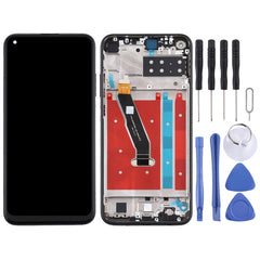 LCD Screen and Digitizer Full Assembly with Frame for Huawei P40 Lite E