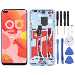 LCD Screen and Digitizer Full Assembly with Frame for Huawei Nova 6 5G