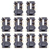 10 PCS Earphone Jack for Huawei P20 Lite, For Huawei P20 Lite