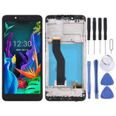 LCD Screen and Digitizer Full Assembly With Frame for LG K20 (2019) LM-X120EMW LMX120EMW LM-X120