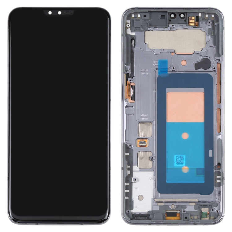 LCD Screen and Digitizer Full Assembly With Frame for LG V50 ThinQ 5G LM-V500 LM-V500N LM-V500EM LM-V500XM LM-V450PM LM-V450 LCD Screen and Digitizer Full Assembly With Frame for LG V50 ThinQ 5G LM-V500 LM-V500N LM-V500EM LM-V500XM LM-V450PM LM-V450