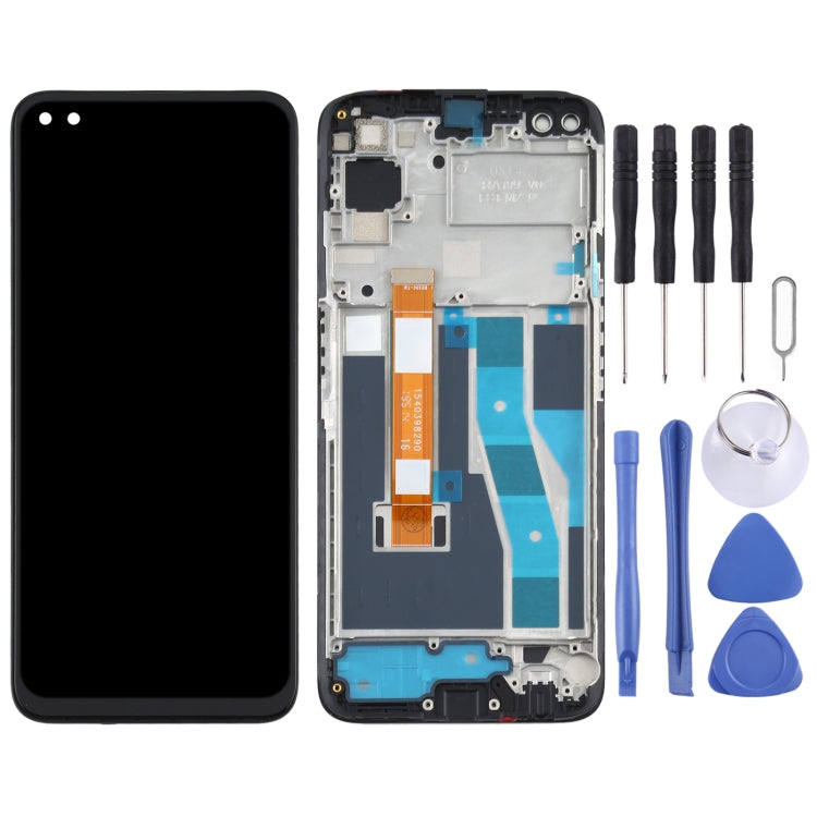 LCD Screen and Digitizer Full Assembly With Frame for OPPO Realme 6 Pro RMX2061 RMX2063 LCD Screen and Digitizer Full Assembly With Frame for OPPO Realme 6 Pro RMX2061 RMX2063