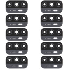For OPPO A33 (2020) / A53s 4G / A11s / A32 / A53 (2020) CPH2127 PDVM00 10pcs Back Camera Lens