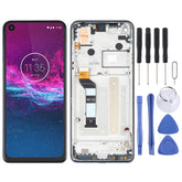 LCD Screen and Digitizer Full Assembly with Frame for Motorola One Action XT2013-1 XT2013-2 XT2013-4, For Motorola One Action