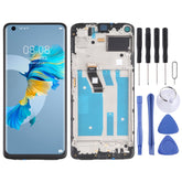 LCD Screen and Digitizer Full Assembly with Frame for Huawei Mate 40 Lite