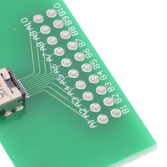 Micro HDMI Female Test Board 19pin, 19pin Micro HDMI Female