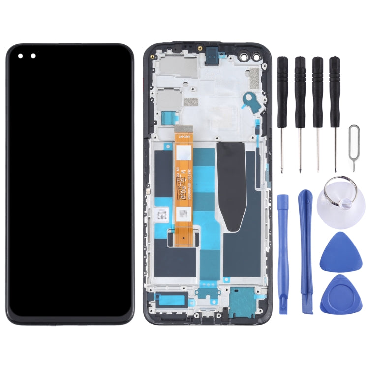LCD Screen and Digitizer Full Assembly With Frame for OPPO Realme X50 5G RMX2144 LCD Screen and Digitizer Full Assembly With Frame for OPPO Realme X50 5G RMX2144