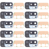 10 PCS Back Camera Lens for Xiaomi Redmi Note 10 5G / Redmi Note 10T 5G M2103K19G M2103K19C