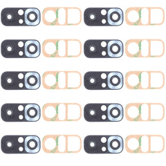 10 PCS Back Camera Lens for Xiaomi Redmi Note 10S M2101K7BG M2101K7BI M2101K7BNY