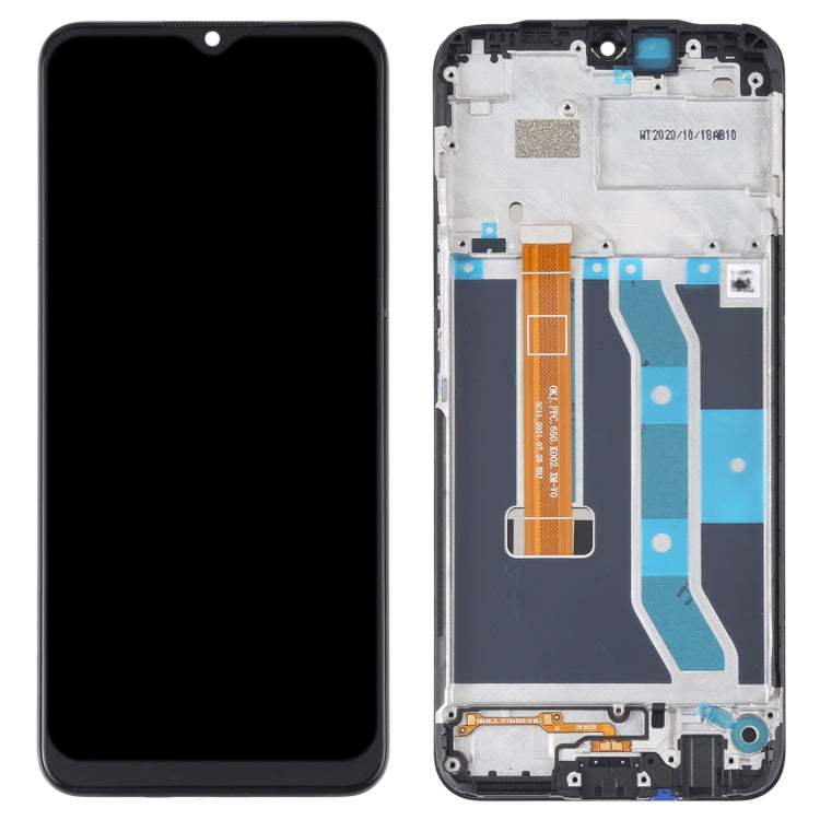 Original LCD Screen and Digitizer Full Assembly With Frame for OPPO Realme C15 RMX2180(Standard Version MTK) Original LCD Screen and Digitizer Full Assembly With Frame for OPPO Realme C15 RMX2180(Standard Version MTK)