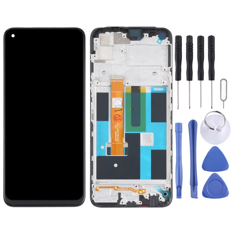 LCD Screen and Digitizer Full Assembly With Frame for OPPO Realme Narzo 20 Pro / Realme 7 (Global) 4G RMX2155 LCD Screen and Digitizer Full Assembly With Frame for OPPO Realme Narzo 20 Pro / Realme 7 (Global) 4G RMX2155