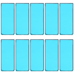 10 PCS Original Back Housing Cover Adhesive for Sony Xperia 1, For Sony Xperia 1