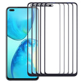 For Infinix Note 8 X692 5pcs Front Screen Outer Glass Lens