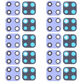 10 PCS Back Camera Lens for Motorola Moto G 5G Plus XT2075 XT2075-2 XT2075-3