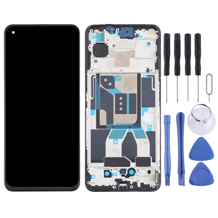 Original Super AMOLED Material LCD Screen and Digitizer Full Assembly with Frame for OPPO Realme GT 5G RMX2202 Original Super AMOLED Material LCD Screen and Digitizer Full Assembly with Frame for OPPO Realme GT 5G RMX2202