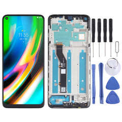 LCD Screen and Digitizer Full Assembly with Frame for Motorola Moto G9 Plus XT2087-1