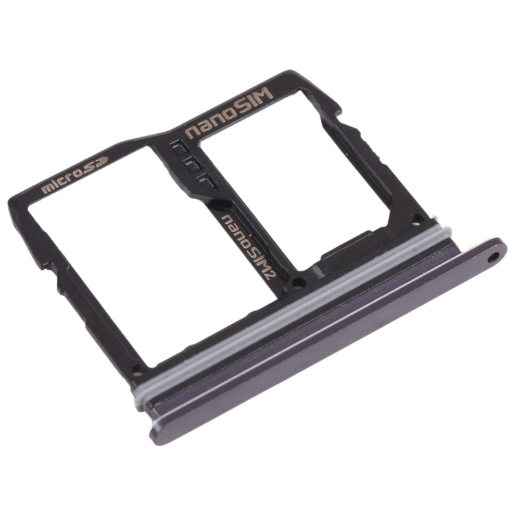 Nano SIM Card Tray + Nano SIM Card Tray / Micro SD Card Tray for LG Wing 5G LMF100N, LM-F100N, LM-F100V, LM-F100 Nano SIM Card Tray + Nano SIM Card Tray / Micro SD Card Tray for LG Wing 5G LMF100N, LM-F100N, LM-F100V, LM-F100