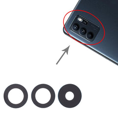 For OPPO Reno6 4G / Reno6 5G / Reno6 Z 10pcs Back Camera Lens