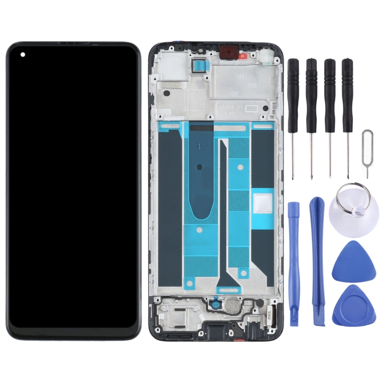 Original LCD Screen and Digitizer Full Assembly with Frame for OPPO Realme 8 4G Original LCD Screen and Digitizer Full Assembly with Frame for OPPO Realme 8 4G