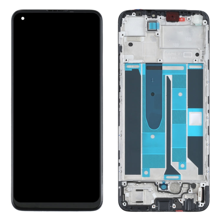 Original LCD Screen and Digitizer Full Assembly with Frame for OPPO Realme 8 4G Original LCD Screen and Digitizer Full Assembly with Frame for OPPO Realme 8 4G