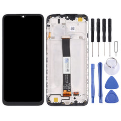 Original LCD Screen and Digitizer Full Assembly with Frame for Xiaomi Redmi 9A / Redmi 9C / Redmi 9C NFC / Redmi 9AT / Redmi 9i / Redmi 9 Activ / Poco C31 / Redmi 10A