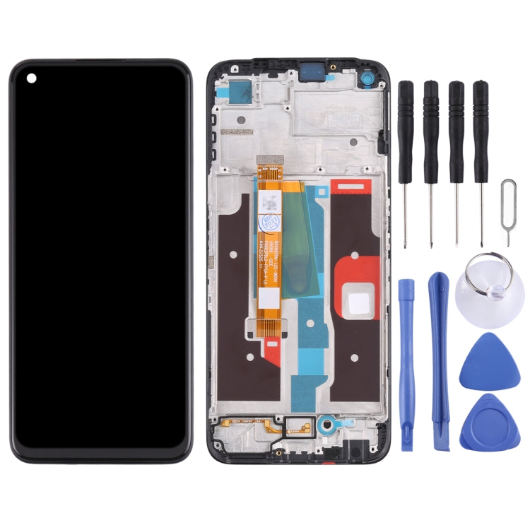 LCD Screen and Digitizer Full Assembly with Frame for OPPO Realme 8i RMX3151 LCD Screen and Digitizer Full Assembly with Frame for OPPO Realme 8i RMX3151
