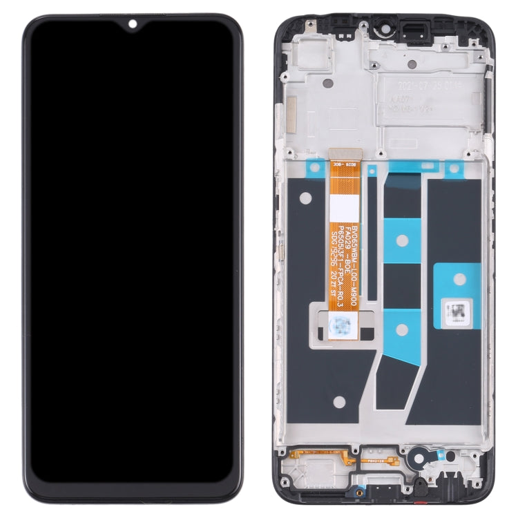 LCD Screen and Digitizer Full Assembly with Frame for OPPO A16 / A16s / A54S LCD Screen and Digitizer Full Assembly with Frame for OPPO A16 / A16s / A54S