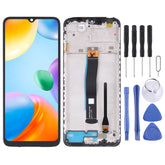 Original LCD Screen and Digitizer Full Assembly with Frame for Xiaomi Redmi 10C/Redmi 10 India/Poco C40