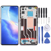 Original LCD Screen and Digitizer Full Assembly with Frame For OPPO Reno5 Pro 5G