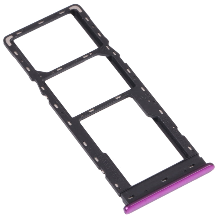For Infinix Hot 8 Lite/Hot 8 SIM Card Tray + SIM Card Tray + Micro SD Card Tray For Infinix Hot 8 Lite/Hot 8 SIM Card Tray + SIM Card Tray + Micro SD Card Tray