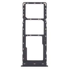 For Tecno Spark 7P KF7J SIM Card Tray + SIM Card Tray + Micro SD Card Tray