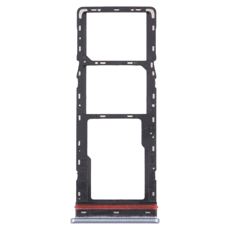 For Tecno Spark 7P KF7J SIM Card Tray + SIM Card Tray + Micro SD Card Tray For Tecno Spark 7P KF7J SIM Card Tray + SIM Card Tray + Micro SD Card Tray